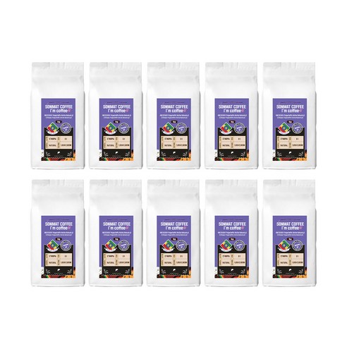 손맛커피 아이엠커피 에티오피아 예가체프 아리차 G1 내추럴, 1kg, 10개, 홀빈(분쇄안함)