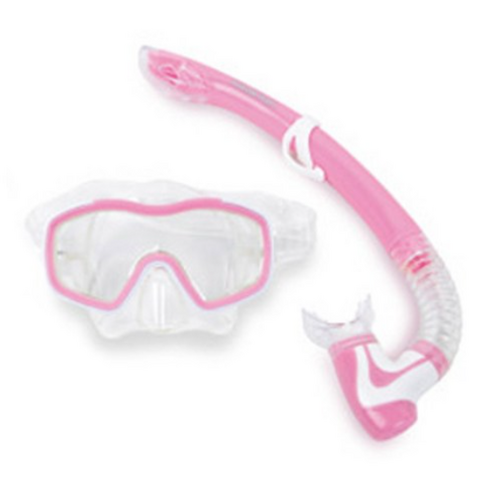   Arakan Basic Snorkel Set for Children, Pink