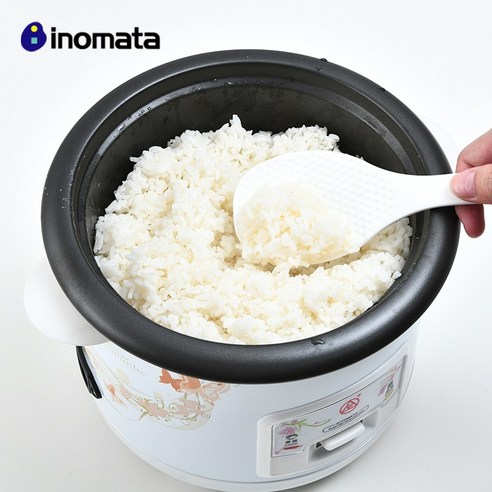 INOMATA 일본 수입 밥숟가락 논스틱 플라스틱 밥솥 가정용 밥숟가락 밥 삽 밥솥 밥숟가락 밥숟가락 밥 삽 2팩, default