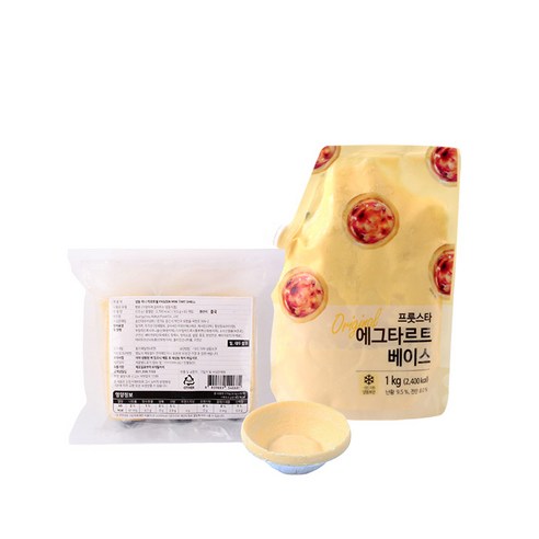 [딜라잇가든]미니 타르트 쉘 9.5g 60개입 + 베이스1kg, 단품