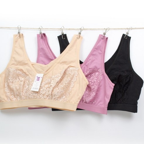 편안함과 안정감을 동시에! 빅사이즈 엄마를 위한 면 브라탑