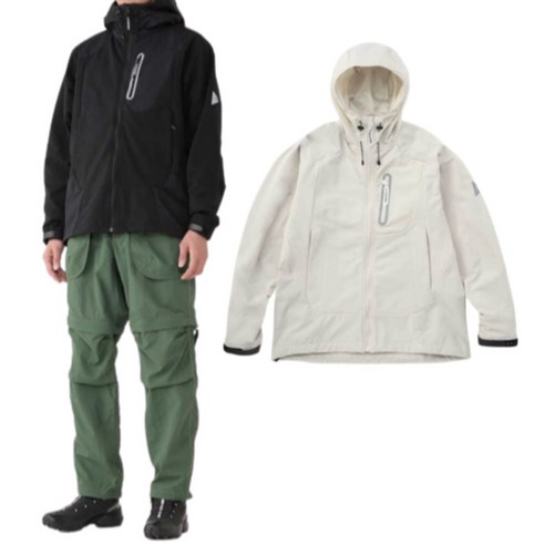 앤드원더 바람막이 자켓 stretch shell jacket 일본