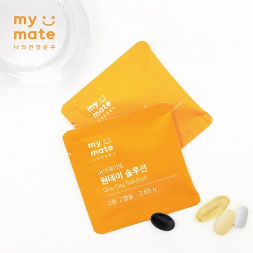 하루 한 팩으로 건강과 웰빙을 지원하는 포괄적인 영양소 보충제