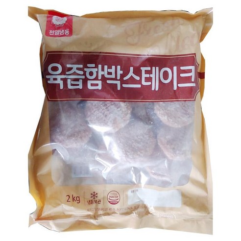 육즙함박스테이크 2KG천일, 1개, 2kg