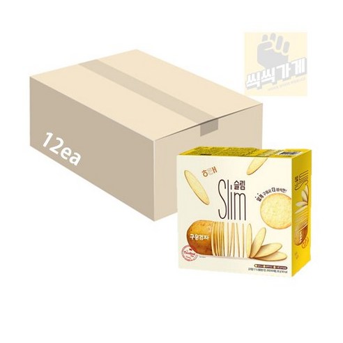 브랜드없음 구운감자Slim 12p (240g) x 12ea 한박스, 단품없음