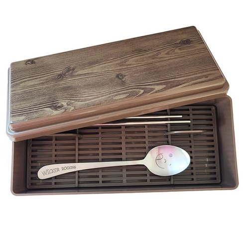 식탁의 품격을 높이는 명품 라운드 수저함 2호