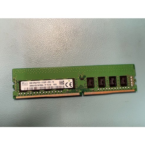 Sk 하이닉스 HMA41GU7AFR8N-TF 8GB 2Rx8 PC4-2133P PC4-2133P ECC 메모리 RAM