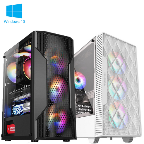 샵PC 조립 게이밍 컴퓨터 본체 + 윈도우 내장 롤 배그 오버워치 게임용