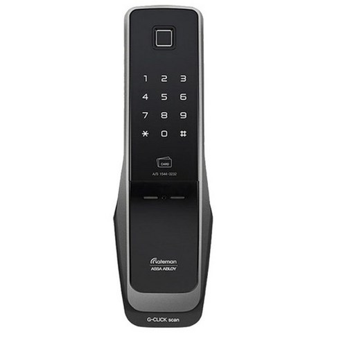 게이트맨 무타공 후크타입 푸시풀 도어락 G-CLICK scan+, (G-CLICK scan), 고객직접설치