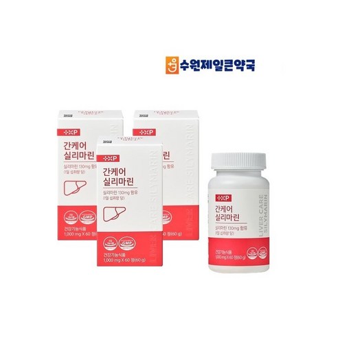 UDCA 간케어 실리마린 3박스, 60정, 3개