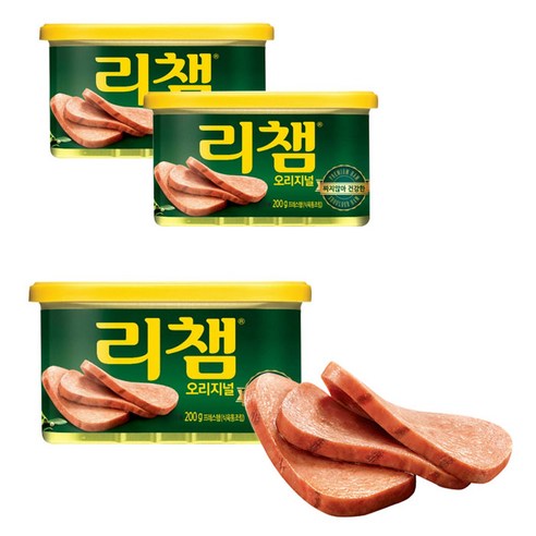 리챔 오리지널 햄통조림, 200g, 12개
