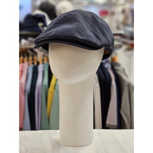 루이까스텔 모자 남성 FW 체크패턴 헌팅캡 3MRCP981, 그레이[G], 1개