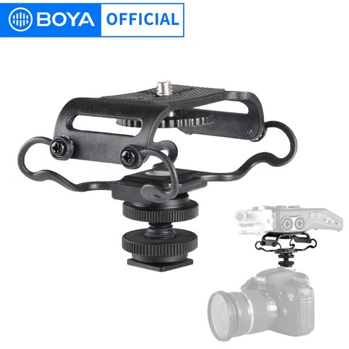 줌h6 BOYA BYC10 마이크 쇼크 마운트 소니 Tascam DR40 DR05 레코더 올림푸스 Tascam용 줌 H4n H5 H6 용, 1.BYC10. Best Top5