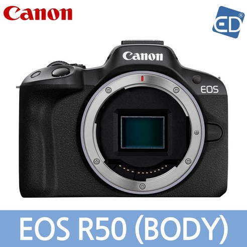 [캐논 정품] EOS R50 / 미러리스카메라 /ED, 01. 캐논정품 R50-블랙