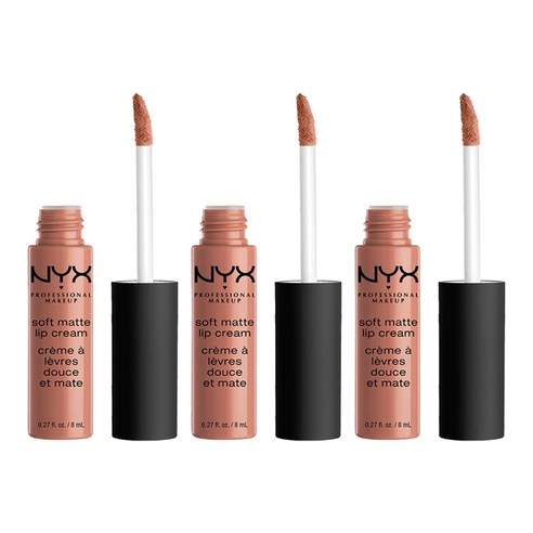 엔와이엑스 소프트 매트 립 크림 8ml, Abu Dhabi, 3개