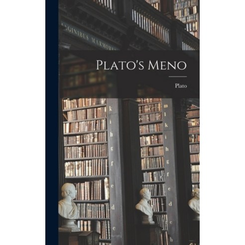 (영문도서) Plato''s Meno Hardcover, Hassell Street Press, English, 9781013427503