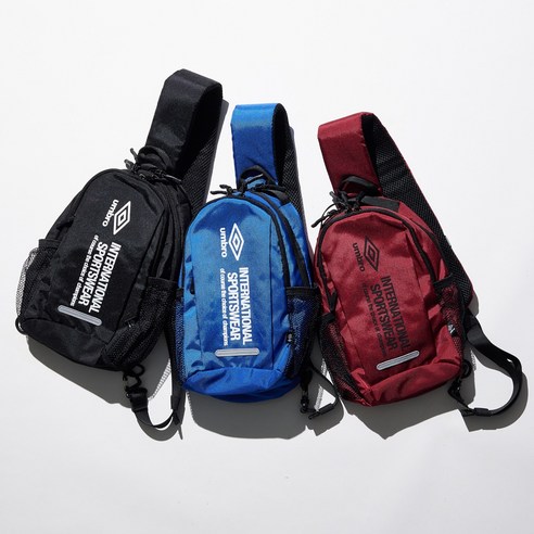 umbro 엄브로 스포티 원숄더백 크로스 바디백 슬링백, 블루
