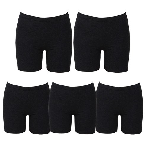 국산 천상 면스판 속바지 3부 5종 여성용