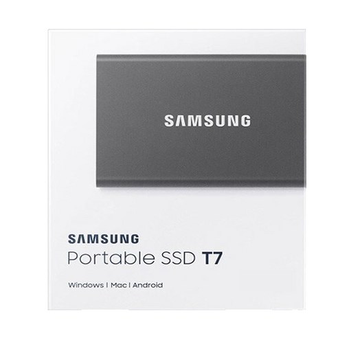 삼성 직수입정품 Portable SSD T7 1TB 2TB, 블루