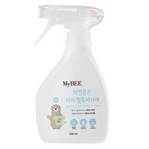 마이비 자연품은 아기 얼룩제거제 용기 330ml, 4개