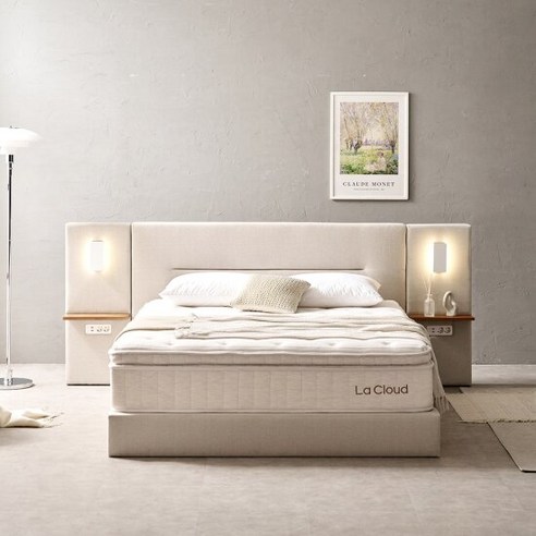 라클라우드 베니스 침대로 당신의 침실을 호텔 스위트룸처럼.