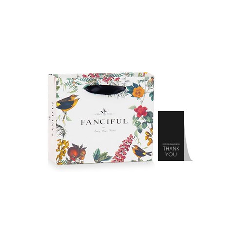 27리빙 선물 쇼핑백 10p+감사 스티커 10p, 02 FANCIFUL 복을 불러주는 새, 소