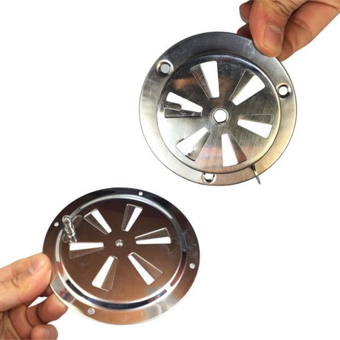 장작난로 화목난로 캠핑 제작 공기구멍, 난로 공기구멍(125mm), 1개