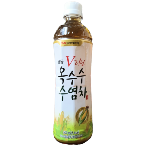 광동 V라인 옥수수 수염차, 500ml, 20개