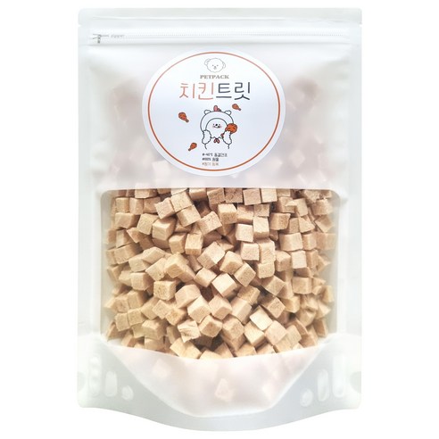 펫팩 동결건조 간식, 치킨트릿, 250g