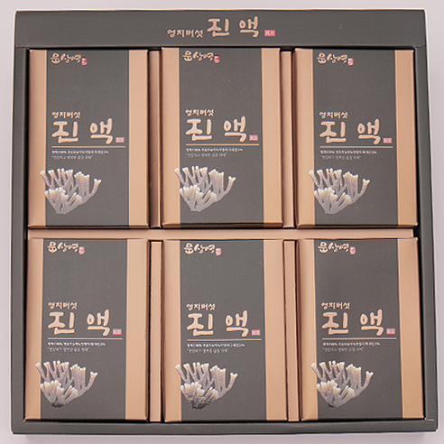 [문상영 버섯] 무농약 녹각영지버섯 진액, 30개, 100ml