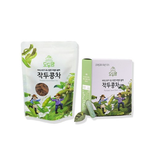 커피 바리스타가 로스팅한 마법의 블랙 작두콩차로 건강과 향긋함을 한 번에!