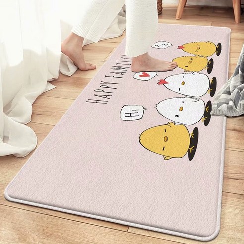 일본식 정음 침대 옆 욕실 부엌 거실 거실 침실 모조 캐시미어 카펫 쿠션, 10