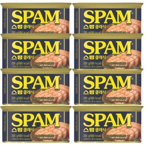 스팸 클래식, 200g, 22개