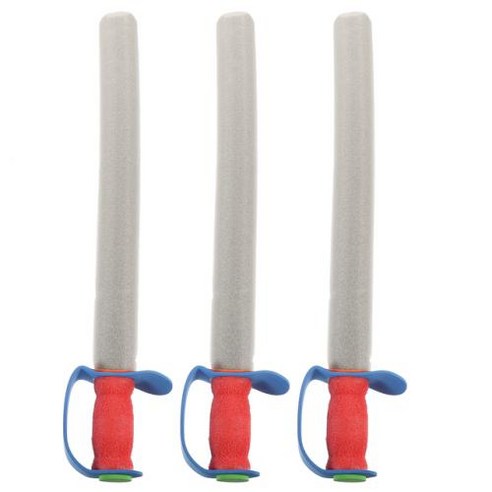 펜싱 연습 용품 팬싱 폼 소드 드레스 훈련 학습 도구 3 개 54cm, 1) Random 색상 3