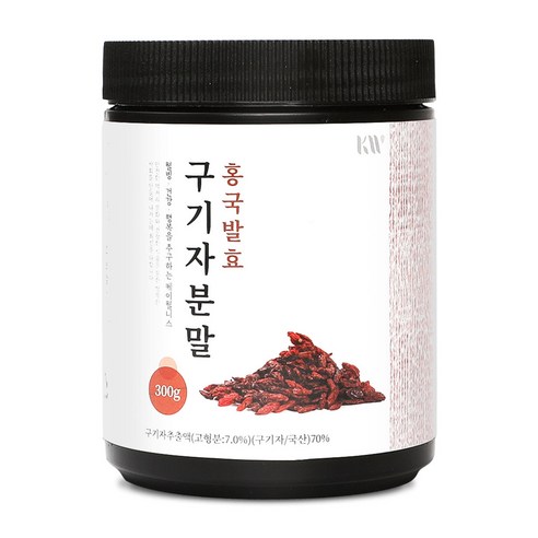 더참된 홍국발효 구기자분말, 1개, 250g