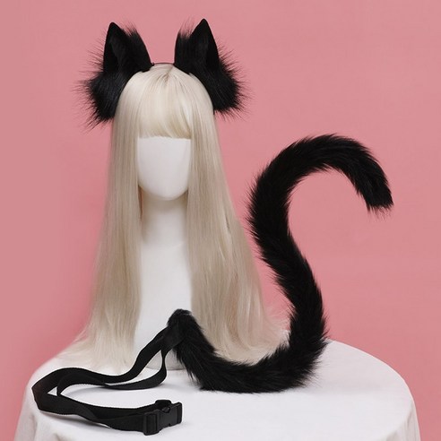 할로윈 고양이 코스프레 코스튬 세트