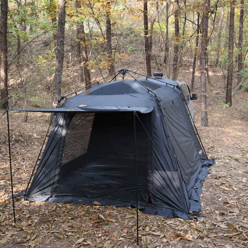 미르카 카투 오토 자동 차박텐트 암막코팅 우레탄창 2개포함, 단품