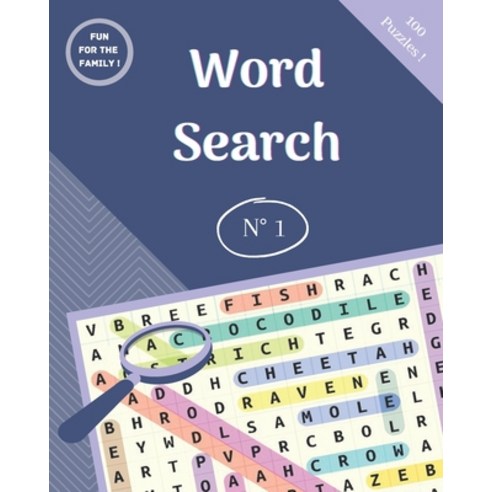(영문도서) Word Search: 100 Page 8×10 Paperback, Independently Published, English, 9798711509448