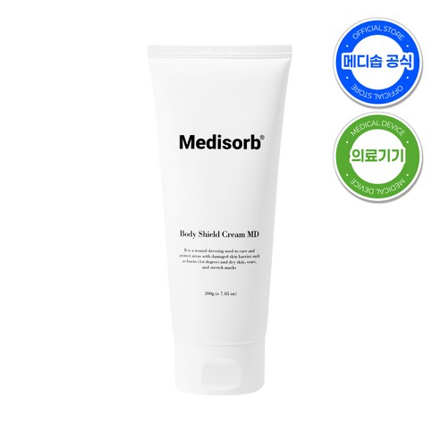 메디솝 바디쉴드 크림 MD 200g 튼살피부 흉터피부, 1개, WRCEO200