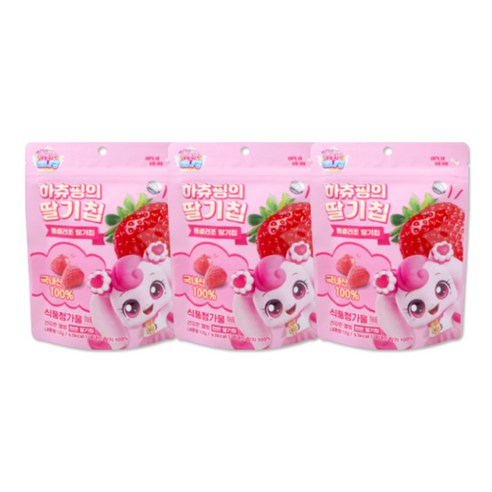 캐치티니핑 동결건조 하츄핑의 딸기칩 12g, 2세트, 36g