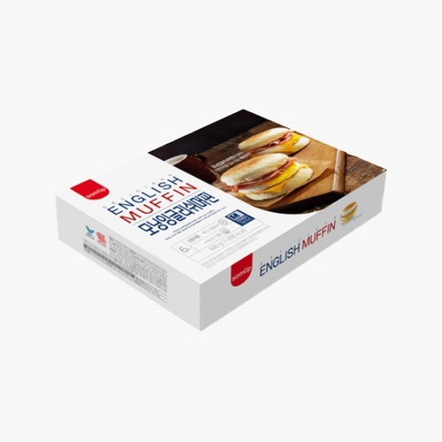 삼립식품 모닝 잉글리쉬 머핀 840g / 냉동 샌드위치 홈카페, 1개