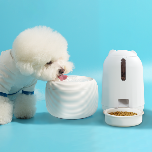 페키움 풀패키지 고양이 강아지 정수기 자동 급식기 음수대, 페키움 풀패키지 단품, 1개