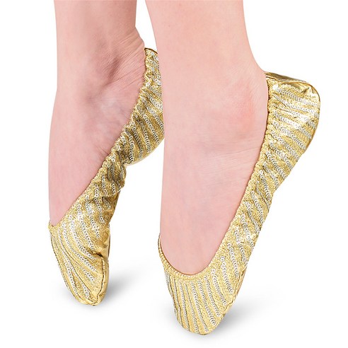 춤 연습 신발 요가 연습 신발, XL(40-41야드), 금색