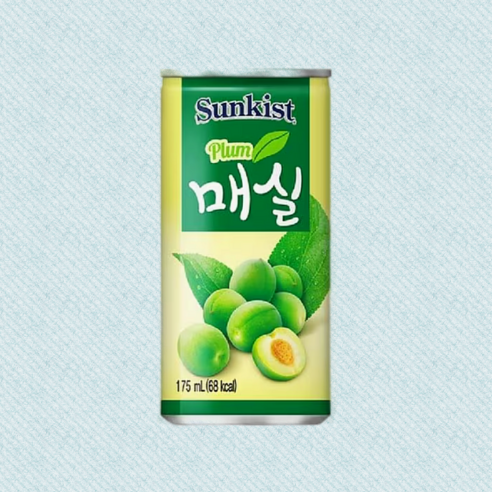 썬키스트 매실 175mlx30캔x3박스(90캔), 175ml, 5개