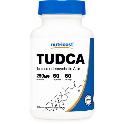 뉴트리코스트 TUDCA 타우로우르소데옥시콜 애시드 250mg 캡슐  1개, 60정