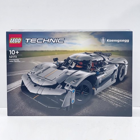 레고 테크닉 Koenigsegg Jesko Absolut 그레이 하이퍼카 42173, 혼합색상, 1개