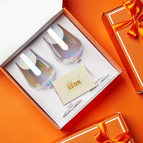 도쿄리온 프리미엄 오로라 와인잔 세트: 완벽한 결혼 선물의 선택 와인잔선물세트