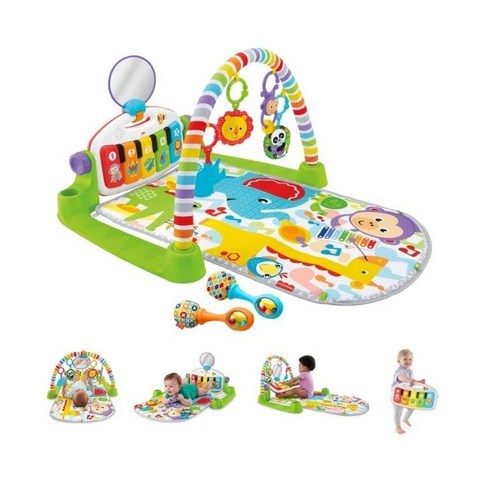 육아는 장비빨? 아기 성장 풀코스를 책임지는 마법의 체육관 후기! 피셔프라이스아기체육관