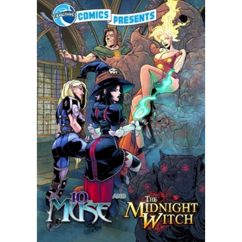 (영문도서) TidalWave Comics Presents #1: !0th Muth and Midnight Witch Paperback, English, 9781956841510, Tidalwave Productions
