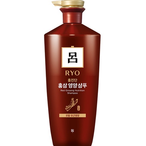 려 홍진단 홍삼 영양 샴푸, 820ml, 3개